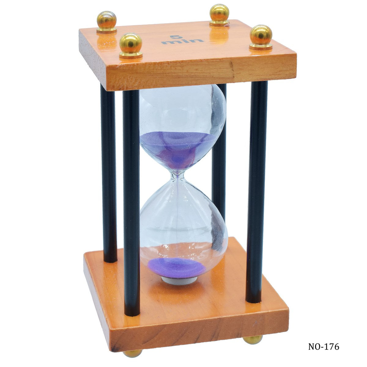 Gift To Love | Sand Timer Wooden | Size : 5 Min | Code : NO-176