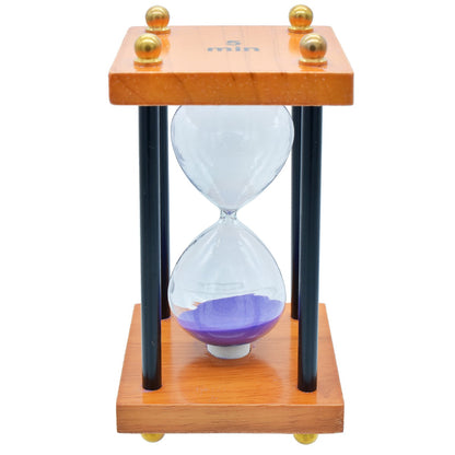 Gift To Love | Sand Timer Wooden | Size : 5 Min | Code : NO-176