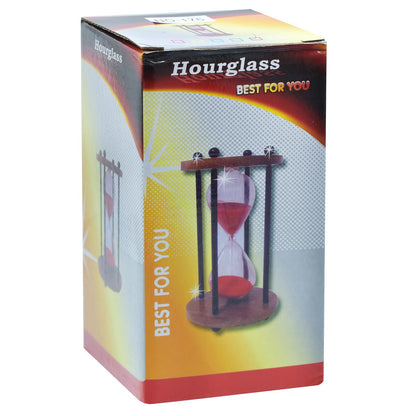 Gift To Love | Sand Timer Wooden | Size : 5 Min | Code : NO-176