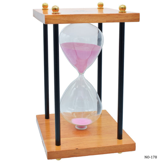 Gift To Love | Sand Timer Wooden | Size : 15 Min | Code : NO-178