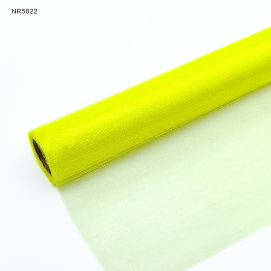 Gift To Love | Net Roll | Color : Yellow | Size : 48 Cm X 10 Yard | Code : NR5822