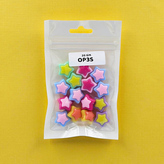 Gift To Love | Craft Beads Plastic | Pcs : 20 Gm | Code : OP3S