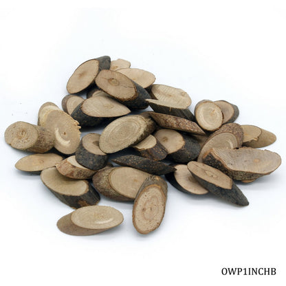 Gift To Love | Oval Wood Plate | Size : 1 Inch | Code : OWP1INCHB