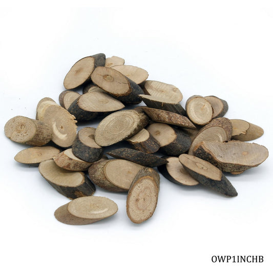 Gift To Love | Oval Wood Plate | Size : 1 Inch | Code : OWP1INCHB