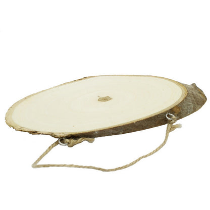 Gift To Love | Oval Wood Plate | Size : 8 Cm X 20 Cm | Code : OWP8X20