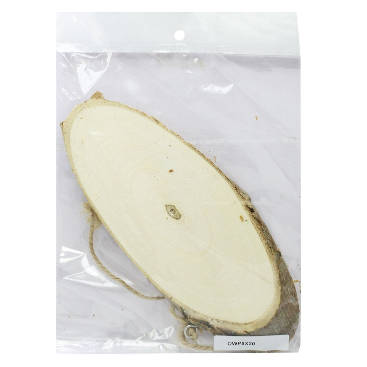 Gift To Love | Oval Wood Plate | Size : 8 Cm X 20 Cm | Code : OWP8X20
