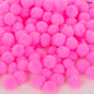Gift To Love | Pompom Plain Medium | Color : Pink | Size : 2 Cm L | Pcs : 500 Pcs | Code : P03