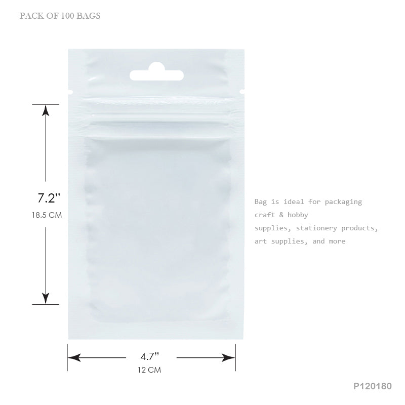 Bag 120 Mm X 180 Mm 100 Pcs Packet-Gift To Love-Art & Craft