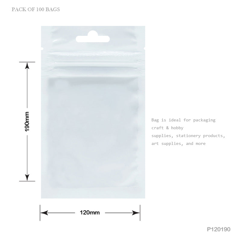 Pp Bag 120X190Mm 100Pcs-Gift To Love-Art & Craft