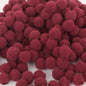 Gift To Love | Pompom Plain Medium | Color : Maroon | Size : 2Cm | Pcs : 500 Pcs | Code : P39
