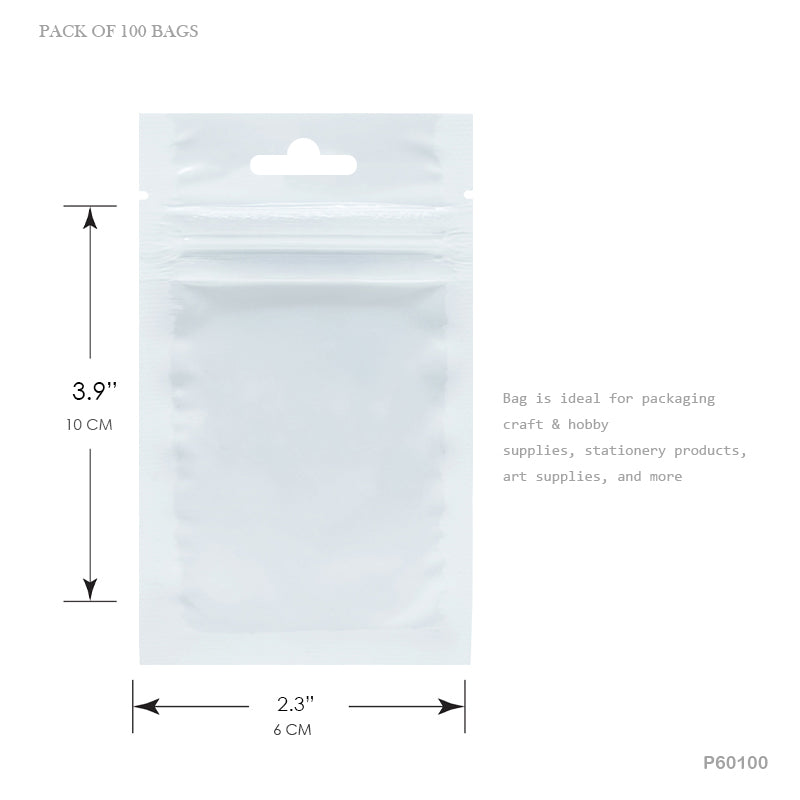 Pp Bag 60X100Mm 100Pcs-Gift To Love-Art & Craft