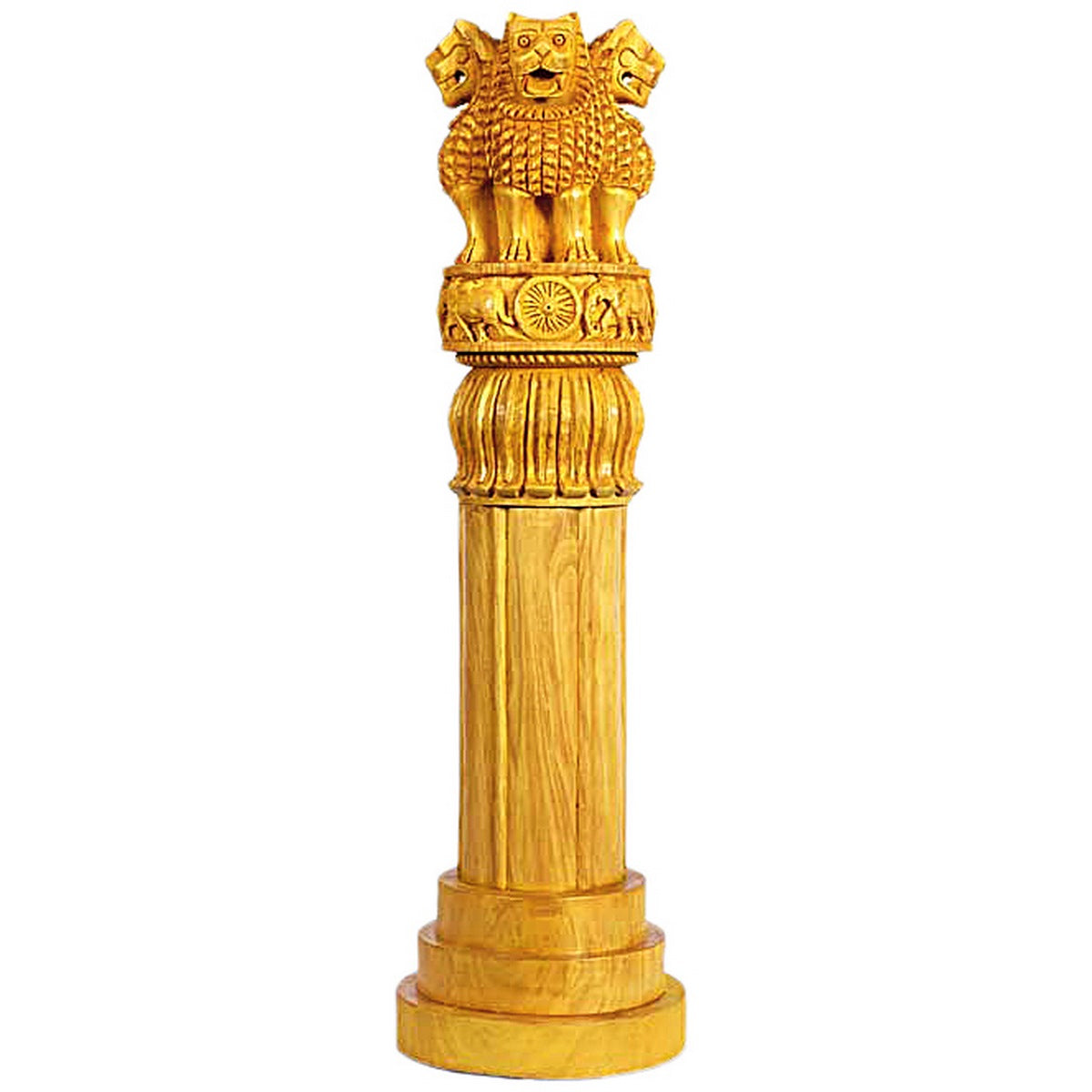 Gift To Love | Pillar Ashoka Chakra | Size : 12 Inch | Code : PA12000