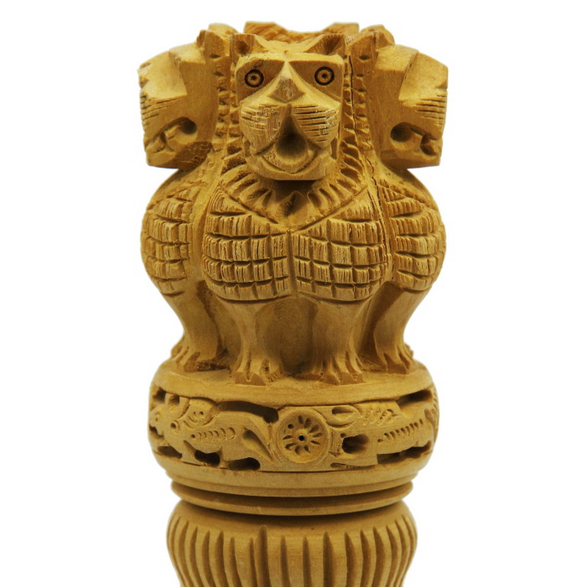 Gift To Love | Pillar Ashoka Chakra | Size : 14 Inch | Code : PA14000