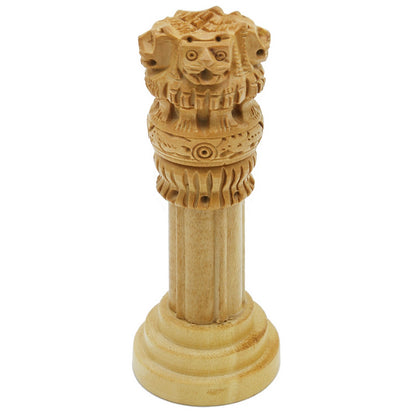 Gift To Love | Pillar Ashoka Chakra | Size : 4 Inch | Code : PA4000