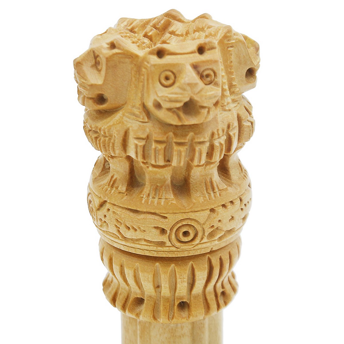 Gift To Love | Pillar Ashoka Chakra | Size : 4 Inch | Code : PA4000