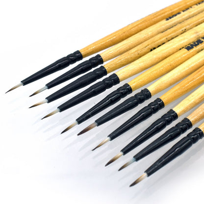 Gift To Love | Painting Brush Round Synthetic Hair | Size : No 000 | Code : PBRS000