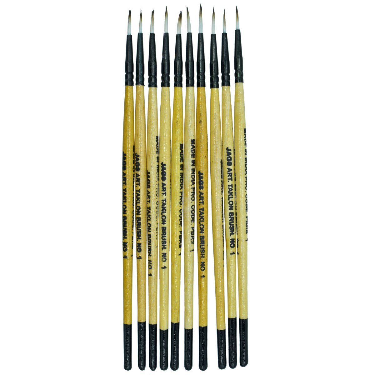 Gift To Love | Painting Brush Round Synthetic Hair | Size : No 1 | Code : PBRS01