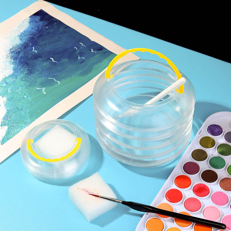 Gift To Love | Paint Brush Wash Folding Bucket Small | Code : PBWS