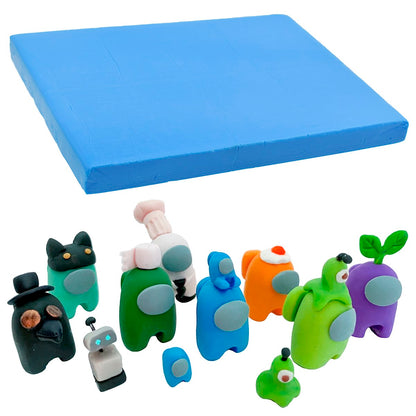 Gift To Love | Polymer Clay | Color : Blue | Size : 250 Gm | Code : PCLAY-BL