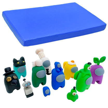 Gift To Love | Polymer Clay | Color : Dark Blue | Size : 250 Gm | Code : PCLAY-DBL