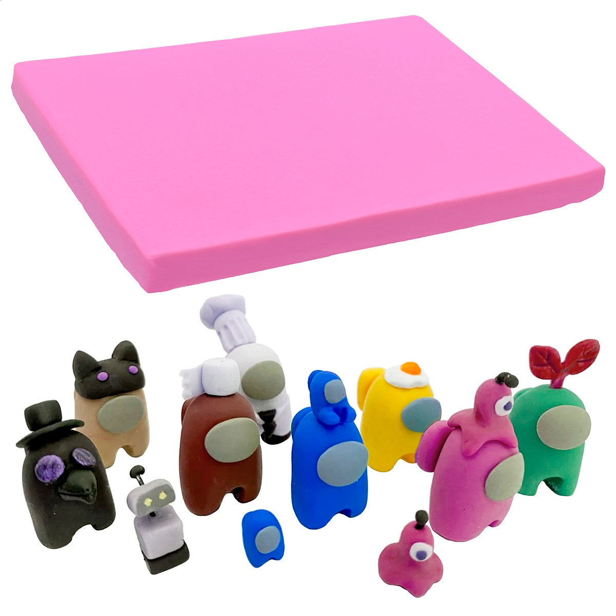 Gift To Love | Polymer Clay | Color : Light Pink | Size : 250 Gm | Code : PCLAY-LP