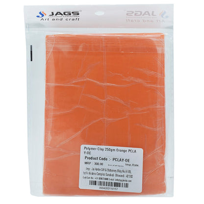 Gift To Love | Polymer Clay | Color : Orange | Size : 250 Gm | Code : PCLAY-OE