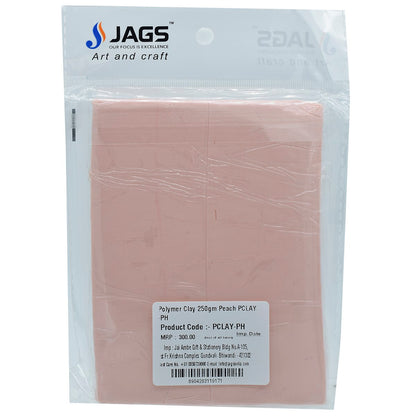 Gift To Love | Polymer Clay | Color : Peach | Size : 250 Gm | Code : PCLAY-PH