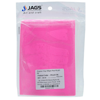 Gift To Love | Polymer Clay | Color : Pink | Size : 250 Gm | Code : PCLAY-PK