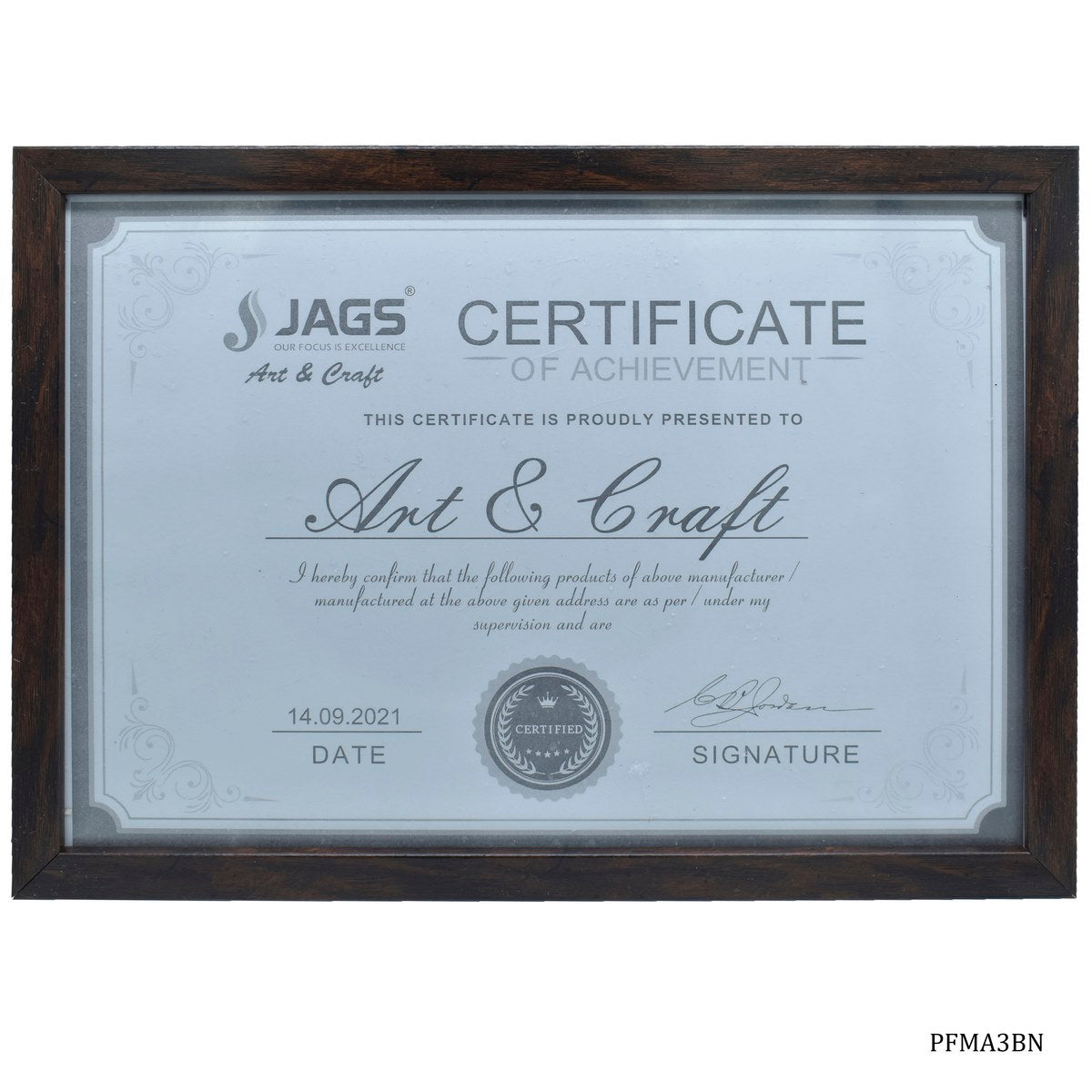 Gift To Love | Photo Frame Moulding | Color : Brown | Size : A3 | Code : PFMA3BN