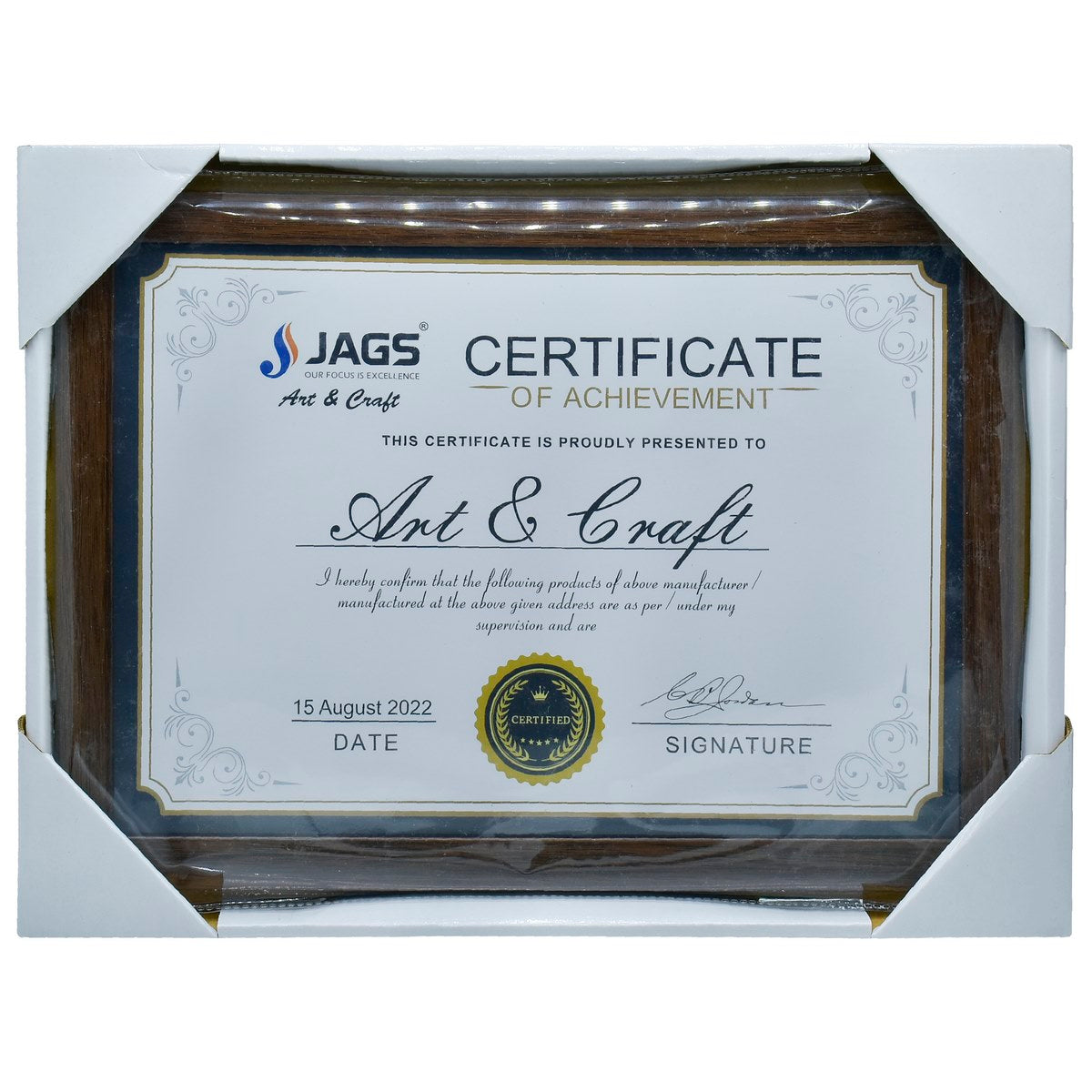 Gift To Love | Photo Frame Moulding | Color : Brown | Size : A4 | Code : PFMA4-BN
