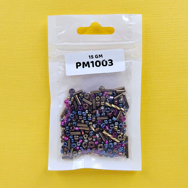 Gift To Love | Pipe Moti Beads | Pcs : 15 Gm | Code : PM1003