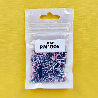 Gift To Love | Pipe Moti Beads | Pcs : 15 Gm | Code : PM1005