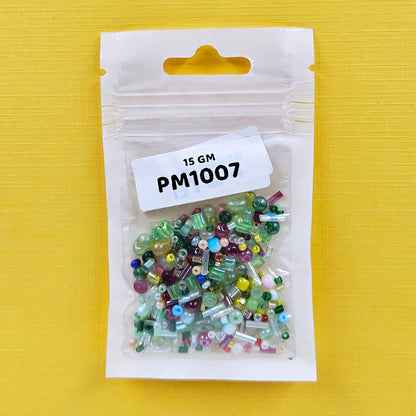 Gift To Love | Pipe Moti Beads | Pcs : 15 Gm | Code : PM1007
