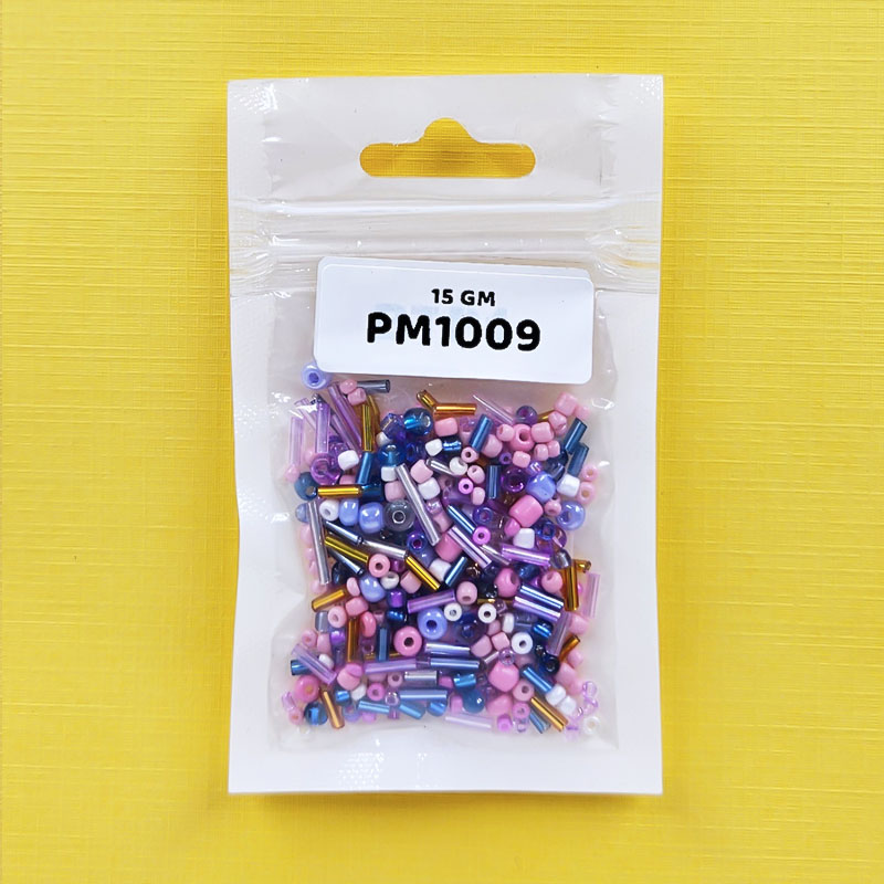 Gift To Love | Pipe Moti Beads | Pcs : 15 Gm | Code : PM1009