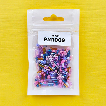 Gift To Love | Pipe Moti Beads | Pcs : 15 Gm | Code : PM1009