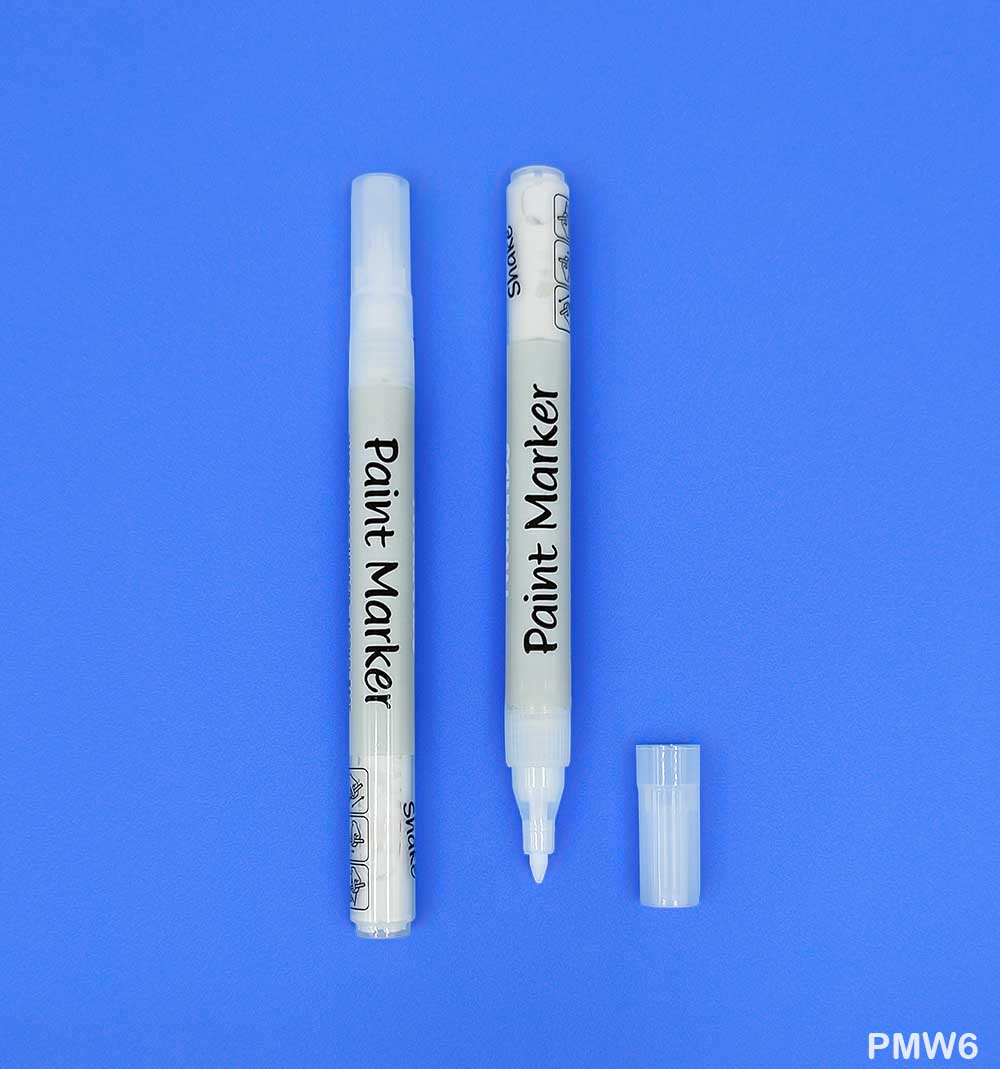 Gift To Love | Paint Marker White | Pcs : 6 Pcs | Code : PMW6