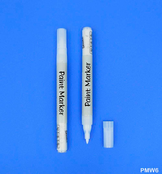 Gift To Love | Paint Marker White | Pcs : 6 Pcs | Code : PMW6