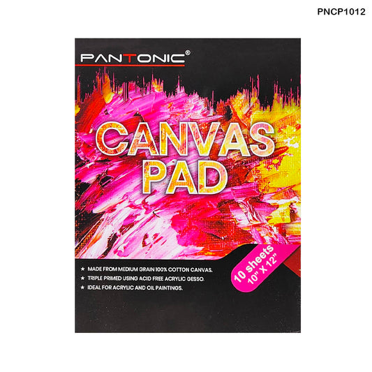 Gift To Love | Canvas Pad | Size : 10 X 12 Inch | Pcs : 10 Sheets | Code : PNCP1012