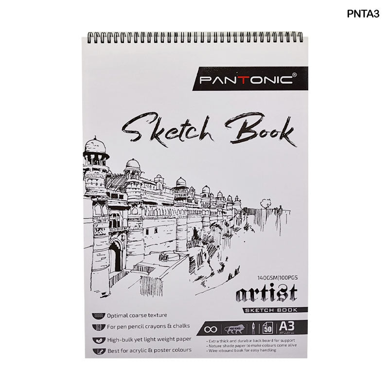 Gift To Love | Sketch Book | Size : A3 | Pcs : 100 Pgs | Code : PNTA3