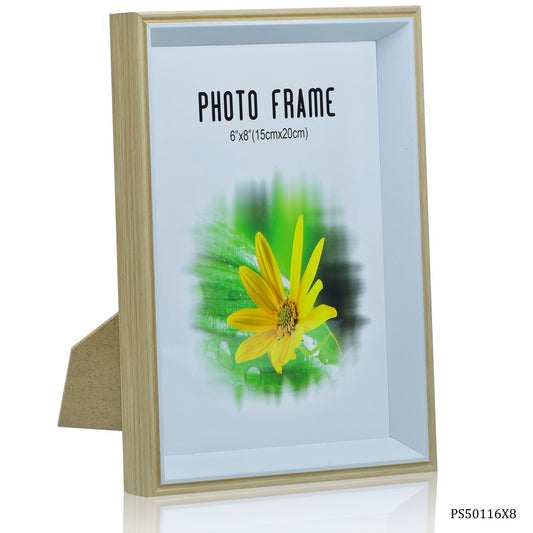 Gift To Love | Photo Frame Wooden Finish | Size : 6 X 8 | Code : PS50116X8