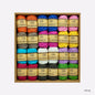 Gift To Love | Paper Thread | Size : 10 Mtr | Pcs : 24 Pcs Box | Code : PT10
