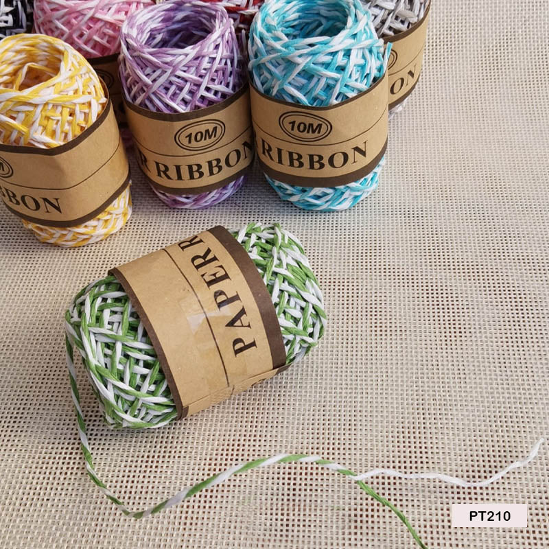Gift To Love | Paper Thread 2 Tone | Size : 10 Mtr | Pcs : 24 Pcs Box | Code : PT210