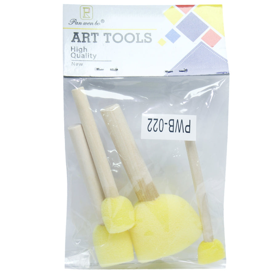 Gift To Love | Sponge Brush Set | Pcs : 4 Pcs | Code : PWB-022