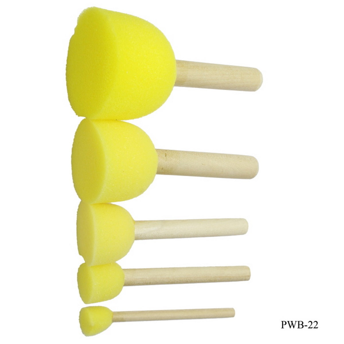Gift To Love | Sponge Brush Set | Pcs : 5 Pcs | Code : PWB-22