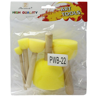 Gift To Love | Sponge Brush Set | Pcs : 5 Pcs | Code : PWB-22
