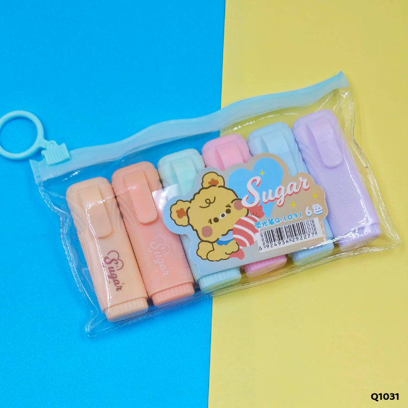 Gift To Love | Sugar Highlighter | Pcs : 6 Pcs | Code : Q1031