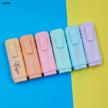 Gift To Love | Sugar Highlighter | Pcs : 6 Pcs | Code : Q1031