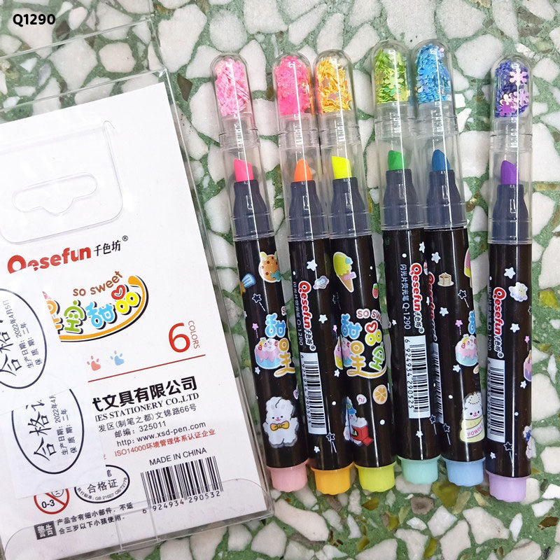Gift To Love | So Sweet Highlighter | Pcs : 6 Pcs | Code : Q1290