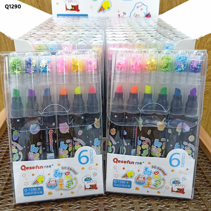 Gift To Love | So Sweet Highlighter | Pcs : 6 Pcs | Code : Q1290