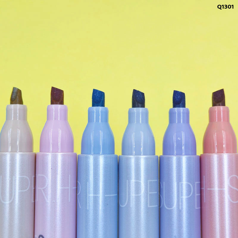 Half Sugar Highlighter 6 Pcs